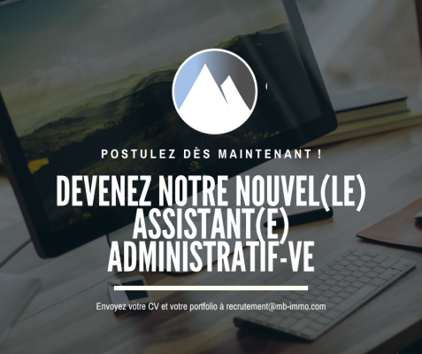 Assistant administratif - Agence de Megève (H/F)