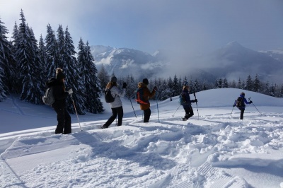 Cluses - Magland - Haute Savoie - randonnées raquettes hiver