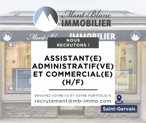 Assistant(e) administratif(ve) et commercial(e) en immobilier (H/F)