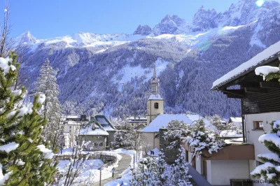Chamonix Mont Blanc hiver
